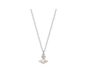 Buy Vivienne Westwood Balbina Pendant Platinum Cream Pearl at Sasom – Authentic and Ready to Ship