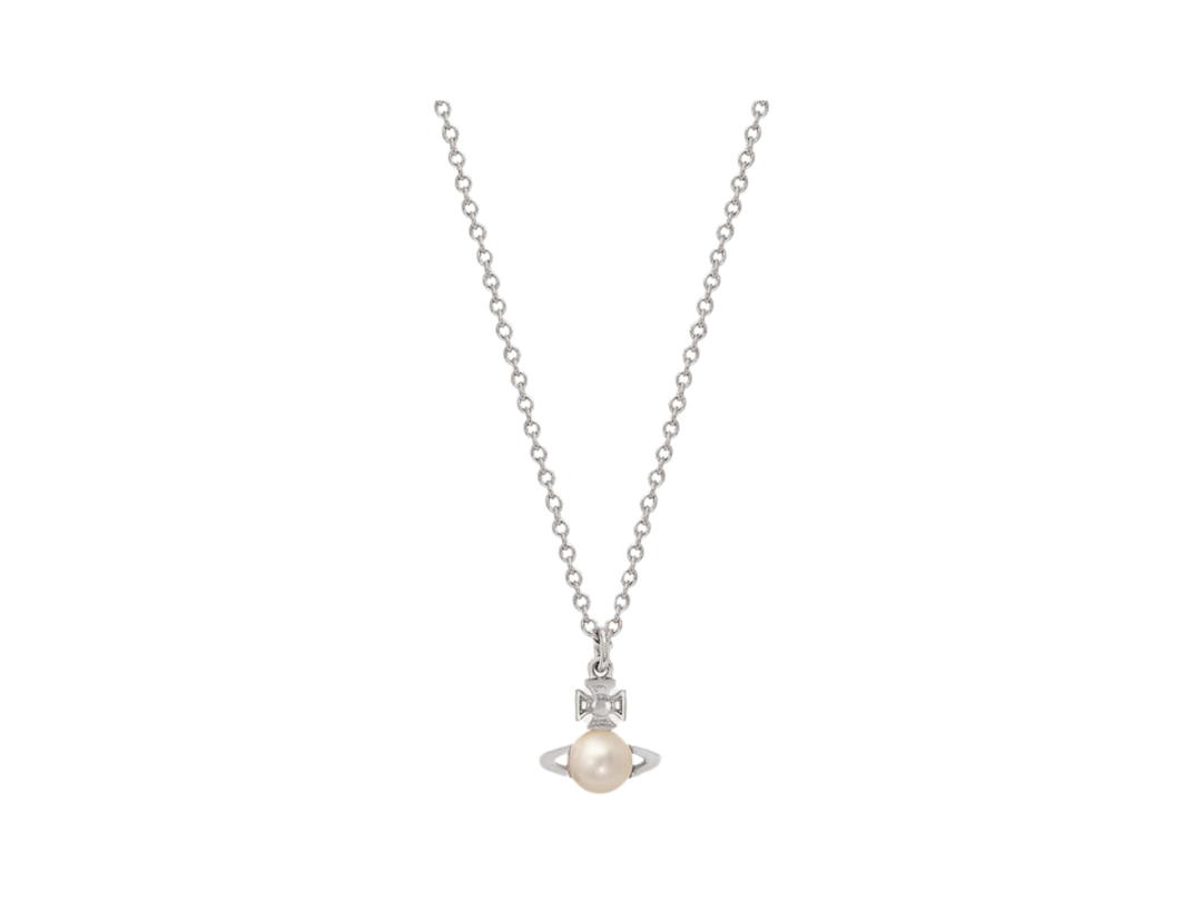 Vivienne Westwood Vivienne Westwood Balbina Pendant Platinum Cream Pearl