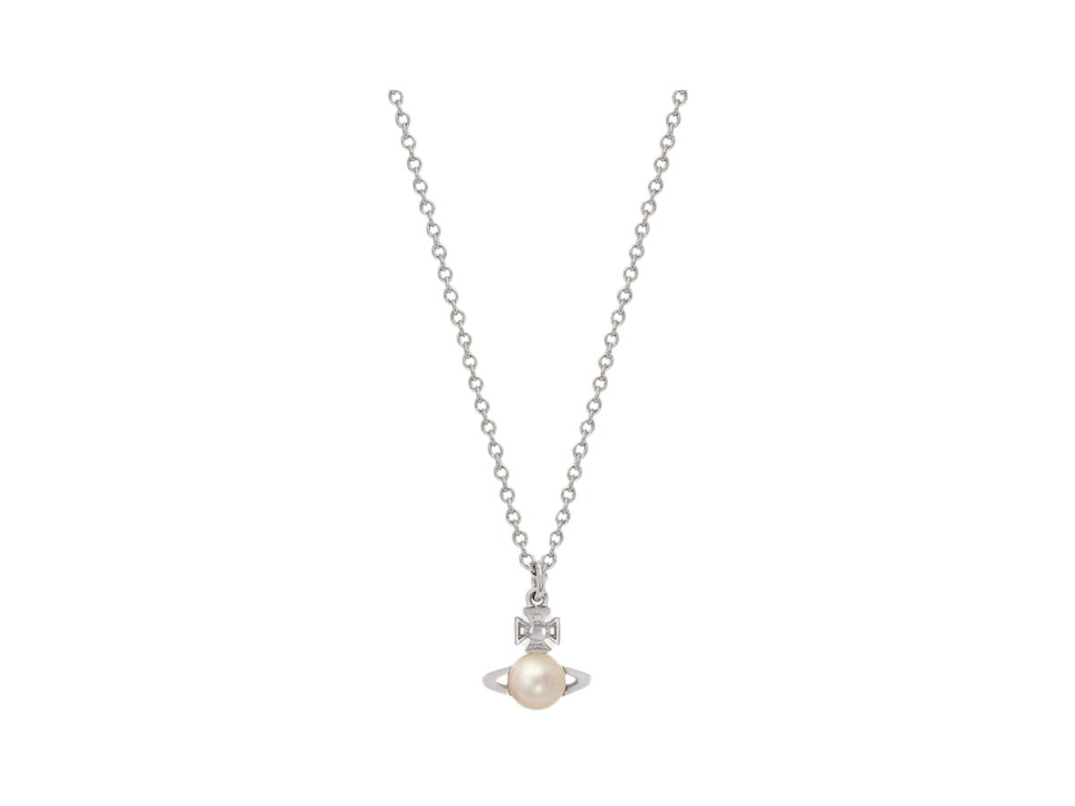 Vivienne Westwood Vivienne Westwood Balbina Pendant Platinum Cream Pearl