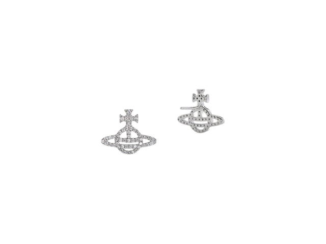Vivienne Westwood Vivienne Westwood Calliope Earrings Platinum-White Cz - view 2