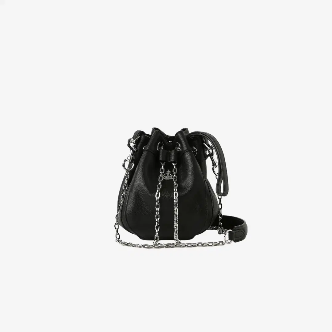 Vivienne Westwood Vivienne Westwood Chrissy Small Bucket Bag Black