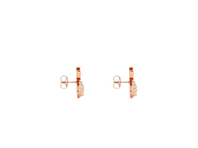 Vivienne Westwood Vivienne Westwood Crystal Mayfair Bas Relief Earrings Pink Gold - view 2