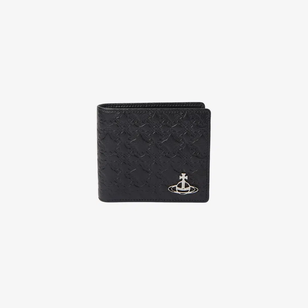 Vivienne Westwood Vivienne Westwood Embossed Billfold Wallet Black