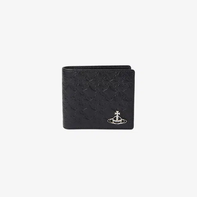 Vivienne Westwood Vivienne Westwood Embossed Billfold Wallet Black - view 2