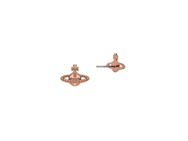 Vivienne Westwood Vivienne Westwood Farah Earrings Pink Gold - view 2