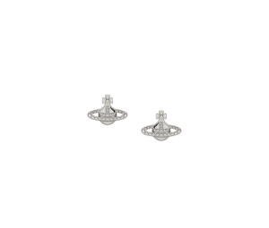 Buy Vivienne Westwood Farah Earrings Platinum at Sasom – Authentic and Ready to Ship