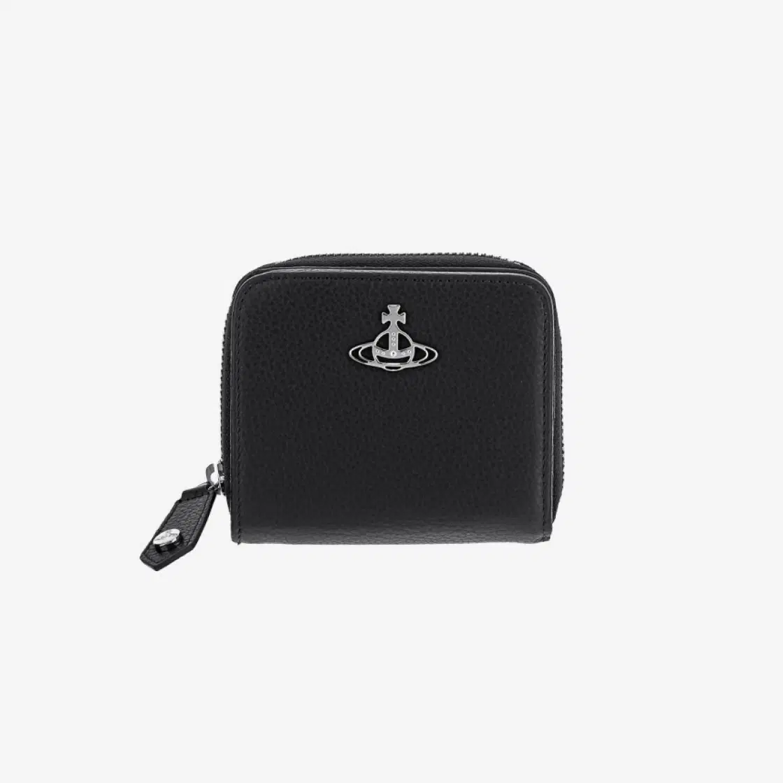 Vivienne Westwood Vivienne Westwood Grain Leather Medium Zip Wallet Black