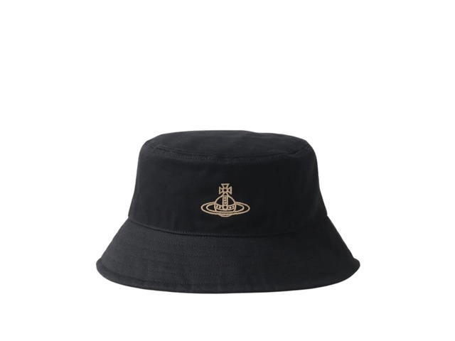 Vivienne Westwood Vivienne Westwood London Bucket Hat Black - view 1