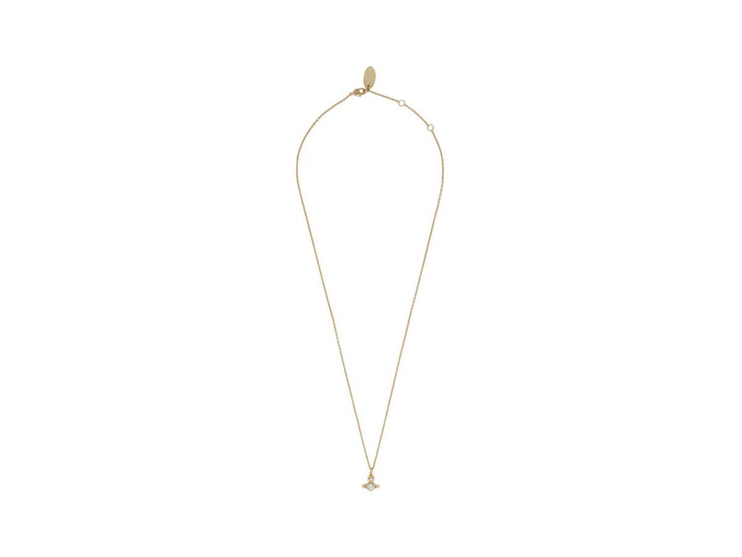 Vivienne Westwood Vivienne Westwood London Orb Pendant Gold-Tone In Sterling Silver