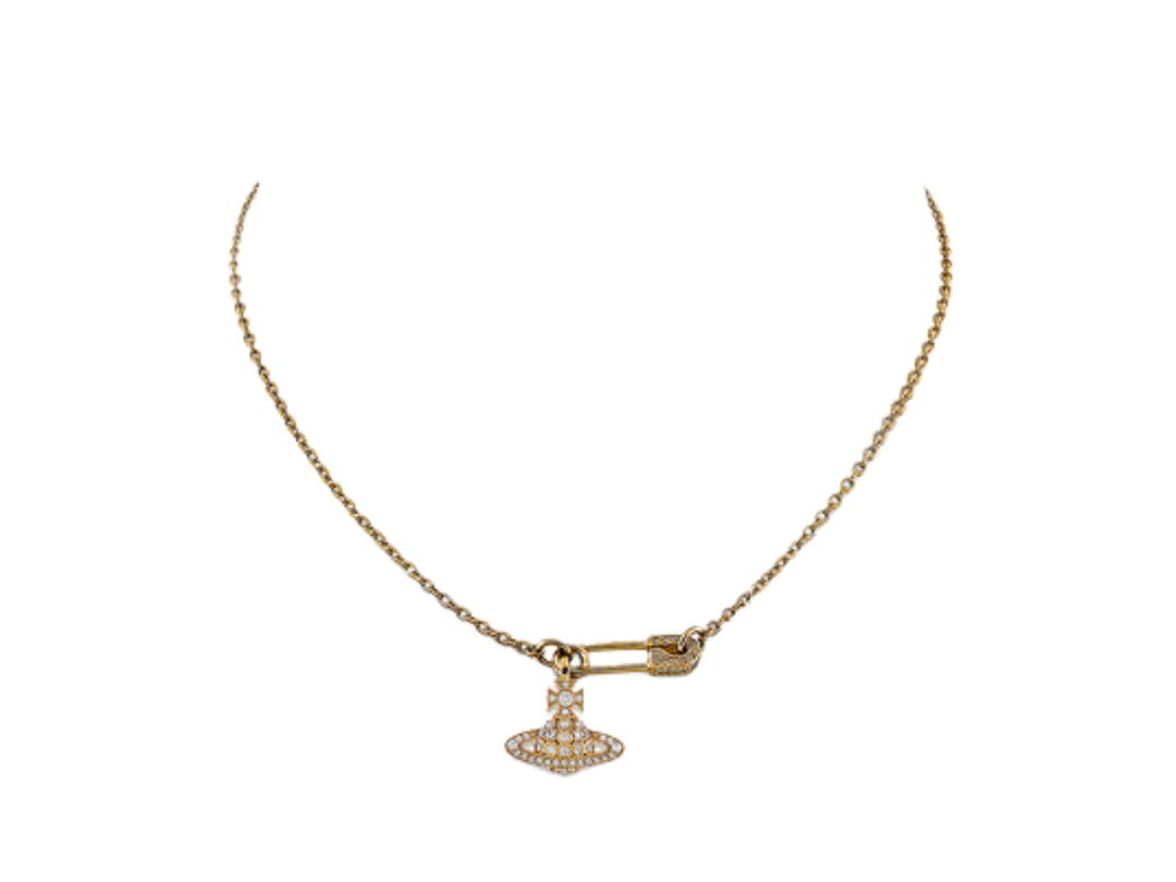 Vivienne Westwood Vivienne Westwood Lucrece Pendant Gold-White Cz