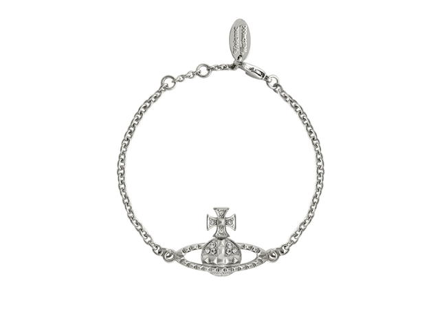 Vivienne Westwood Vivienne Westwood Mayfair Bas Relief Bracelet In Pyramid-Stud Detailing With Silver-Tone Plating - view 1
