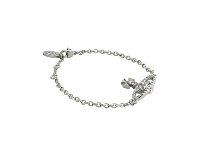 Vivienne Westwood Vivienne Westwood Mayfair Bas Relief Bracelet In Pyramid-Stud Detailing With Silver-Tone Plating - view 2