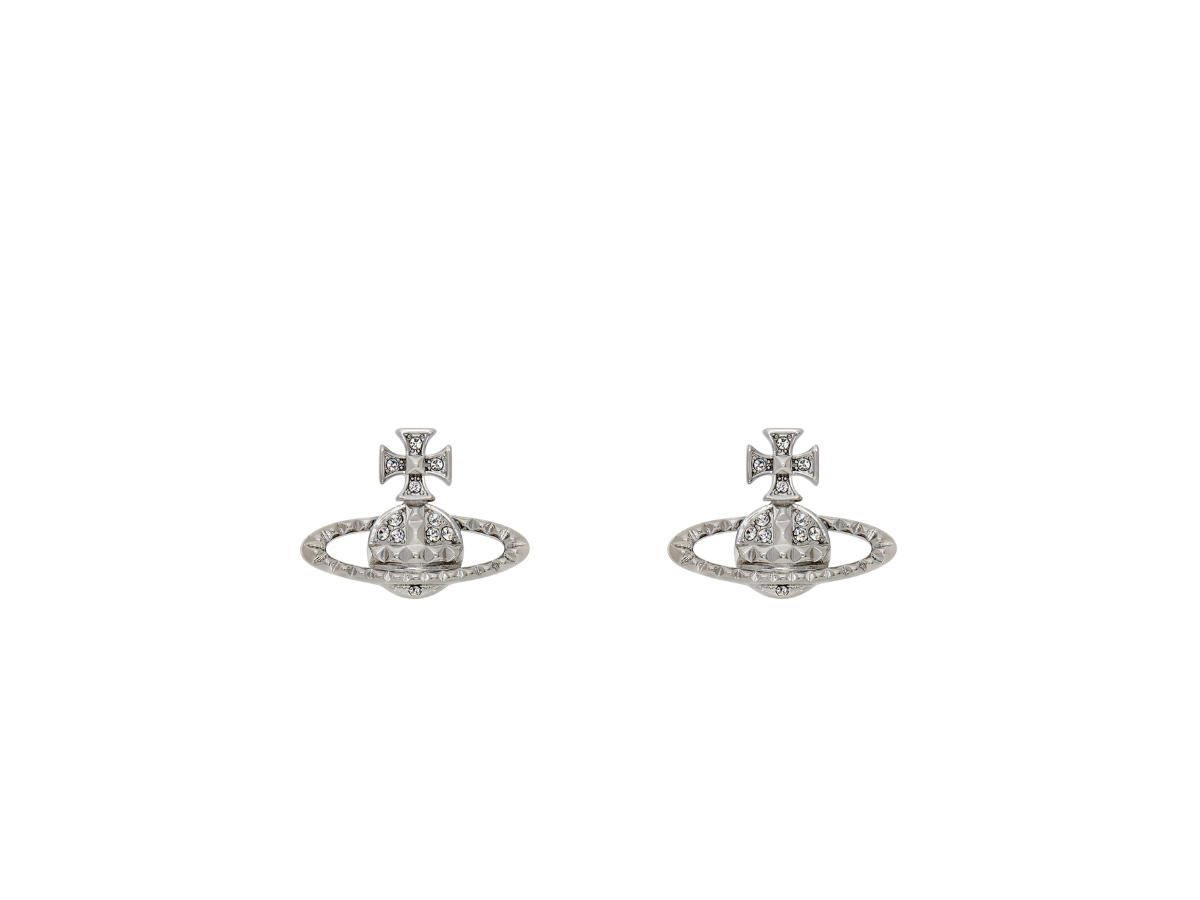 Vivienne Westwood Vivienne Westwood Mayfair Bas Relief Earrings Silver