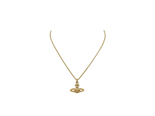 Vivienne Westwood Vivienne Westwood Mayfair Bas Relief Pendant Gold Crystal AB - view 1