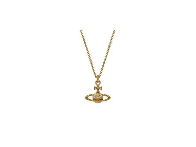 Vivienne Westwood Vivienne Westwood Mayfair Bas Relief Pendant Gold Crystal AB - view 2