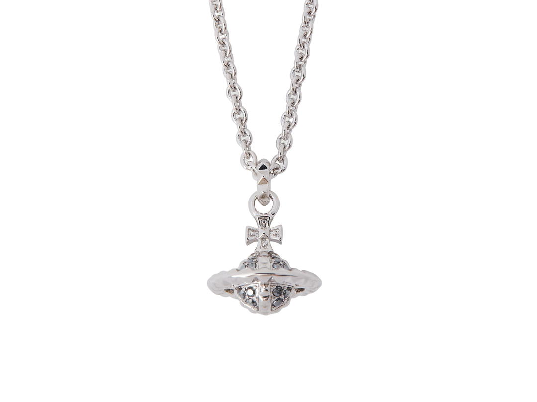 Vivienne Westwood Vivienne Westwood Mayfair Small Orb Necklace In Silver-Tone Plating