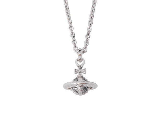 Vivienne Westwood Vivienne Westwood Mayfair Small Orb Necklace In Silver-Tone Plating - view 1