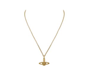 Buy Vivienne Westwood Mini Bas Relief Pendant Gold Light Colorado Topaz at Sasom – Authentic and Ready to Ship