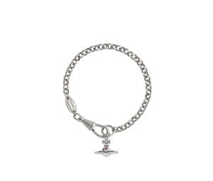 Buy Vivienne Westwood New Petite Orb Bracelet In Three-Dimensional Orb With Silver-Tone Plating Silver at Sasom – Authentic and Ready to Ship