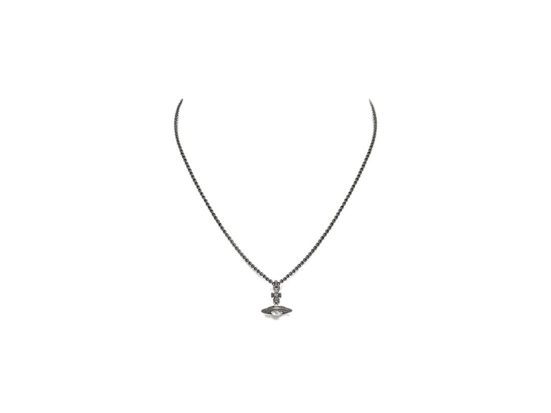 Vivienne Westwood Vivienne Westwood New Petite Orb Pendant Ruthenium