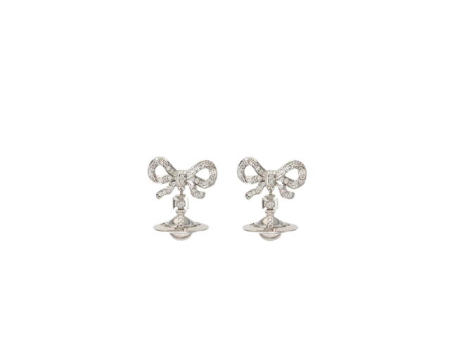 Vivienne Westwood Vivienne Westwood Octavie Earrings In Silver Hardware - view 2