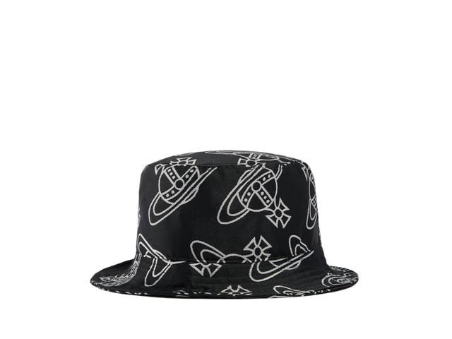Vivienne Westwood Vivienne Westwood Orb Printed Canvas Bucket Hat Black - view 2