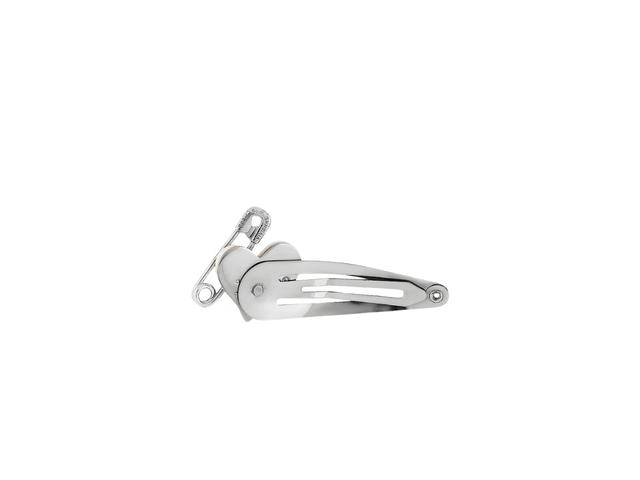 Vivienne Westwood Vivienne Westwood Orietta Hair Clip In Silver-tone Brass And Pearl - view 2