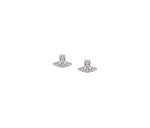 Buy Vivienne Westwood Oslo Silver Earrings Platinum at Sasom – Authentic and Ready to Ship