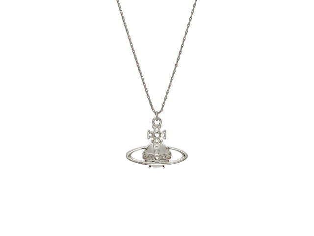 Vivienne Westwood Vivienne Westwood Suzie Pendant Necklace In Silver-Toned Metal Hardware - view 1