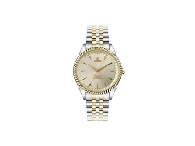 Vivienne Westwood Vivienne Westwood The Seymour Watch In Mixed Metal Plating With Champagne Sunray-Brushed Dial - view 1