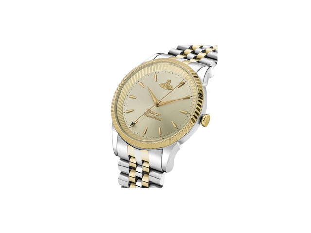 Vivienne Westwood Vivienne Westwood The Seymour Watch In Mixed Metal Plating With Champagne Sunray-Brushed Dial - view 2