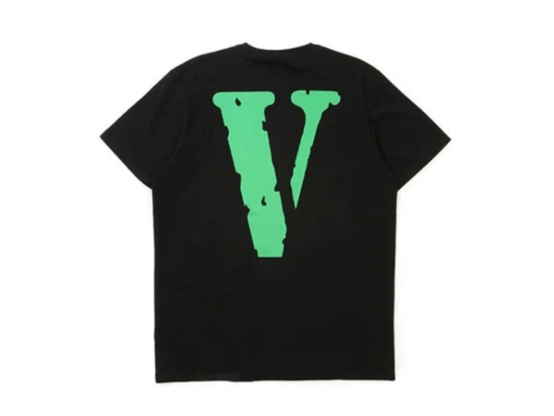 Vlone VLONE Cannabis Leaf Tee Black