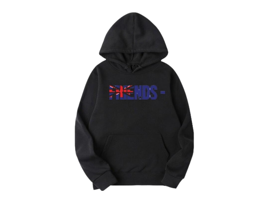 Vlone Vlone Friends - AUS Hoodie BLACK