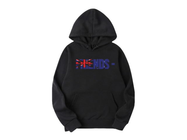 Vlone Vlone Friends - AUS Hoodie BLACK - view 1
