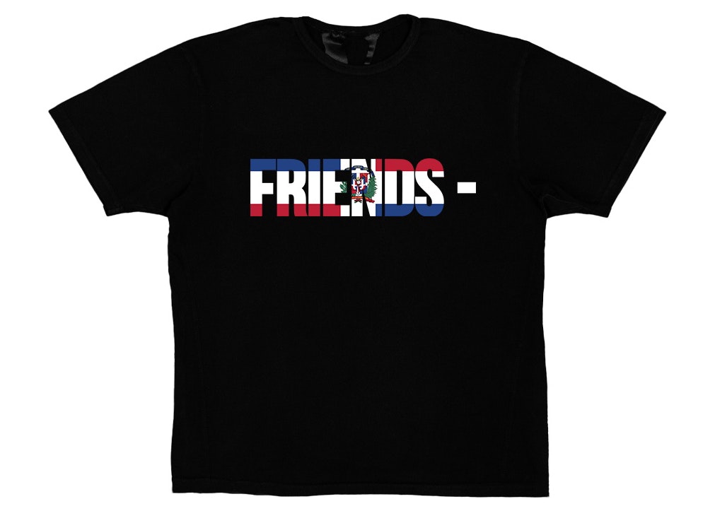 Vlone Vlone FRIENDS DOM T-shirt Black