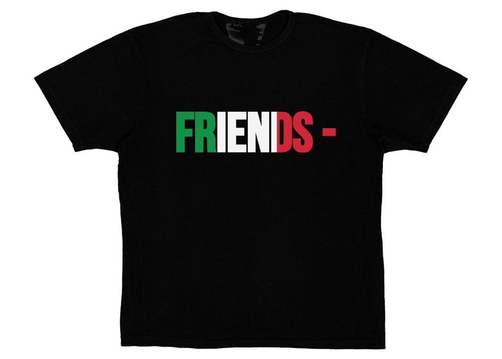 Vlone Vlone FRIENDS ITA T-shirt Black