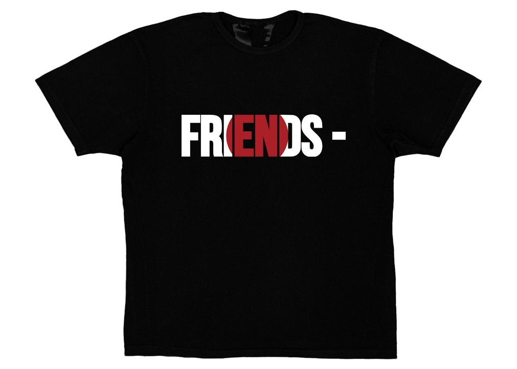 Vlone Vlone FRIENDS JPN T-shirt Black