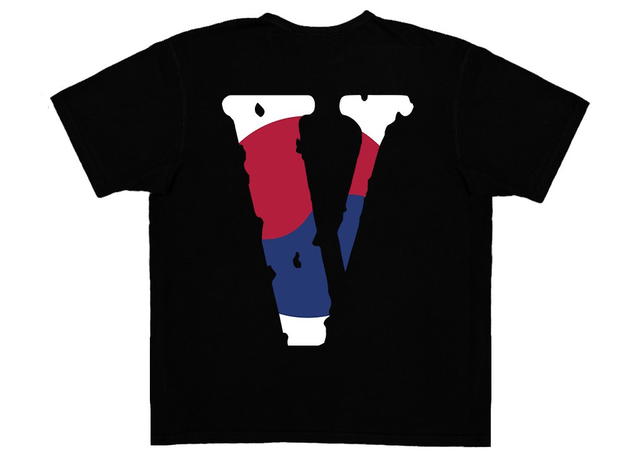 Vlone Vlone FRIENDS KOR T-shirt Black - view 2