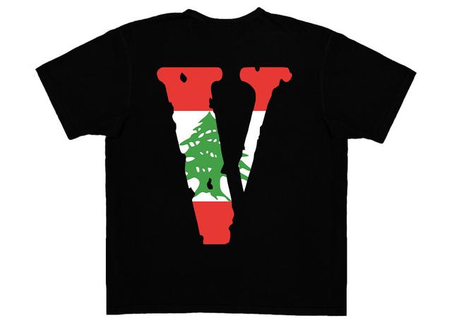 Vlone Vlone FRIENDS LBN T-shirt Black - view 2