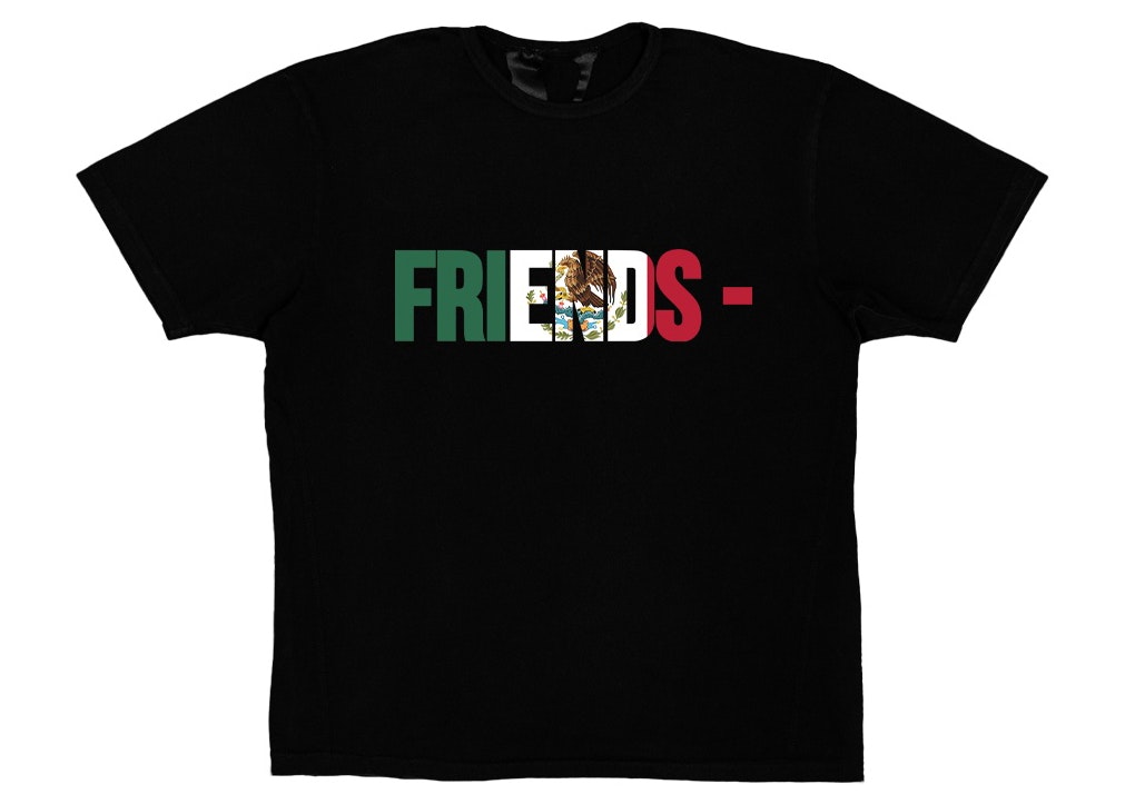 Vlone Vlone FRIENDS MEX T-shirt Black