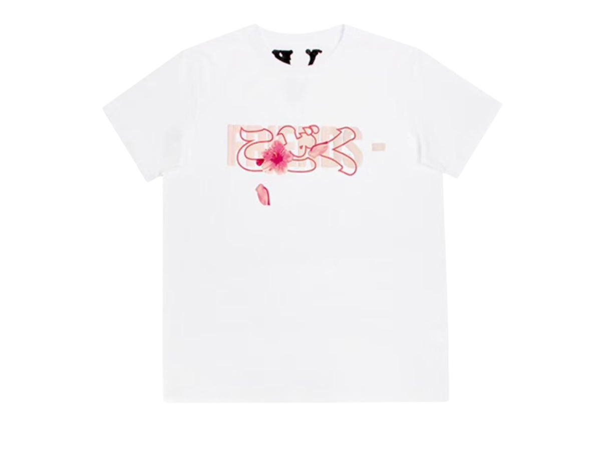 Vlone Vlone Friends Sakura Logo T-Shirt White SS23