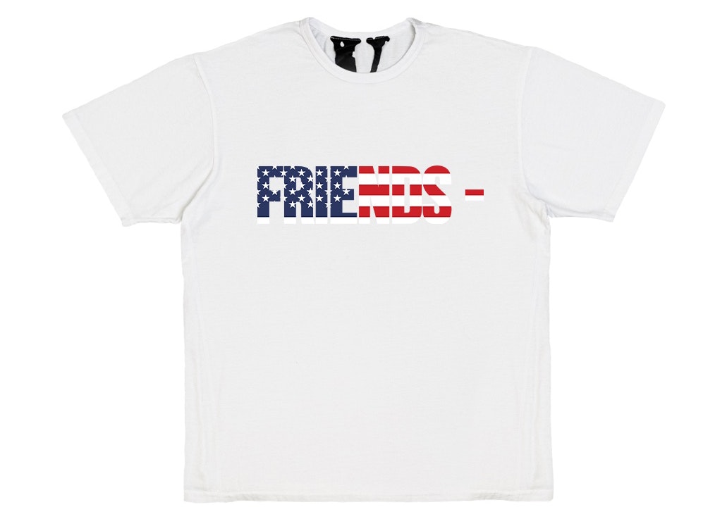 Vlone Vlone FRIENDS USA T-shirt White