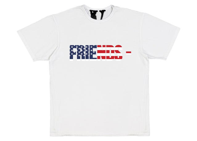Vlone Vlone FRIENDS USA T-shirt White - view 1