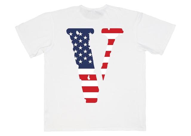 Vlone Vlone FRIENDS USA T-shirt White - view 2