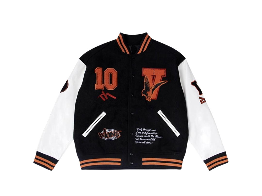 Vlone Vlone Jacket Baseball Jersey Black