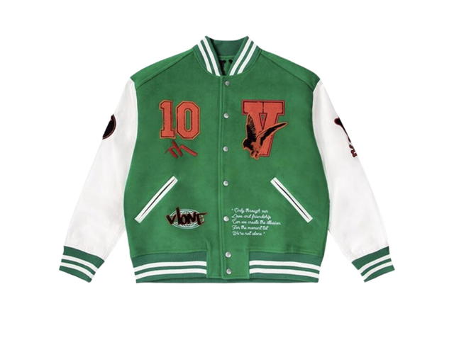 Vlone Vlone Jean Jacket Green - view 1