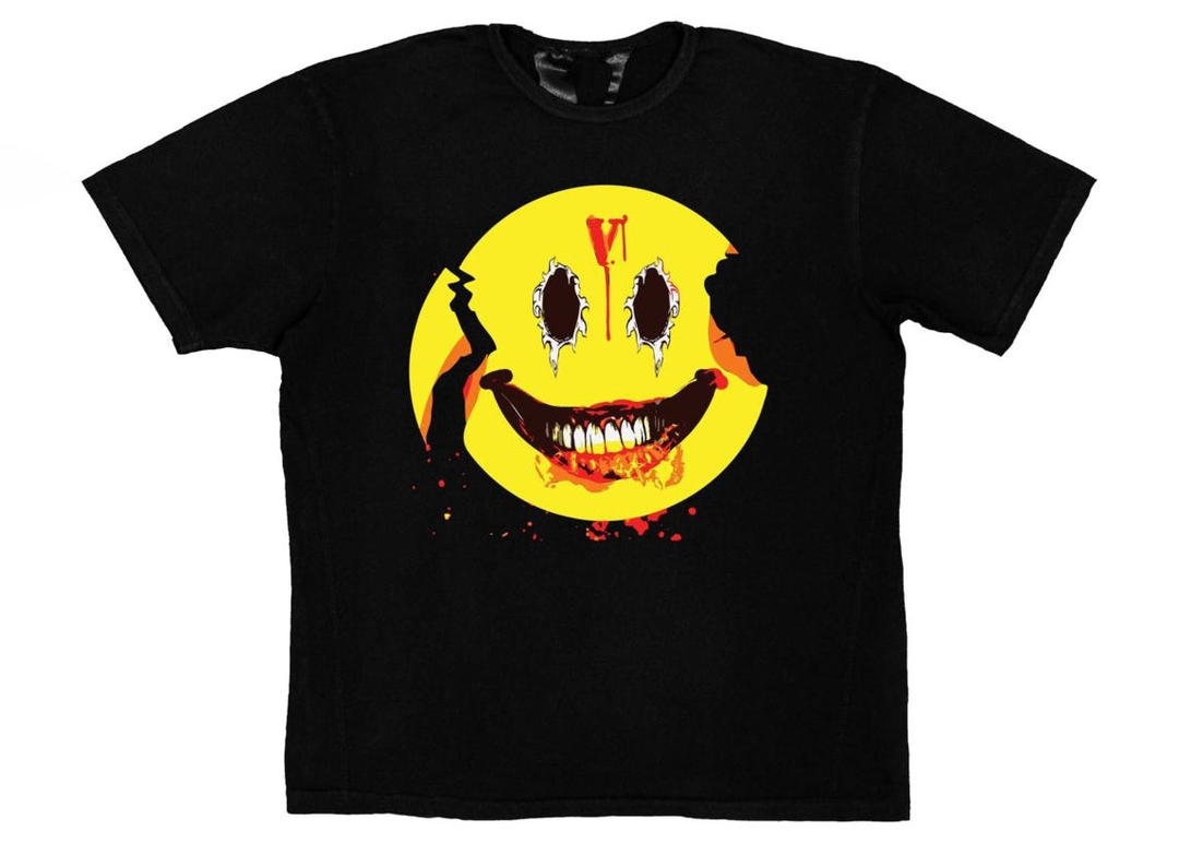 Vlone Vlone Laugh Now Cry Later T-shirt Black
