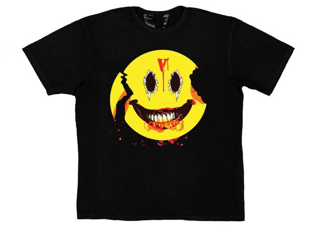 Vlone Vlone Laugh Now Cry Later T-shirt Black - view 1