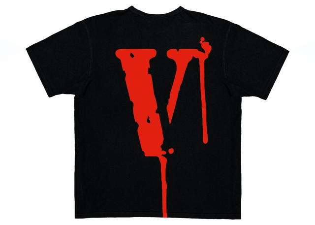 Vlone Vlone Laugh Now Cry Later T-shirt Black - view 2