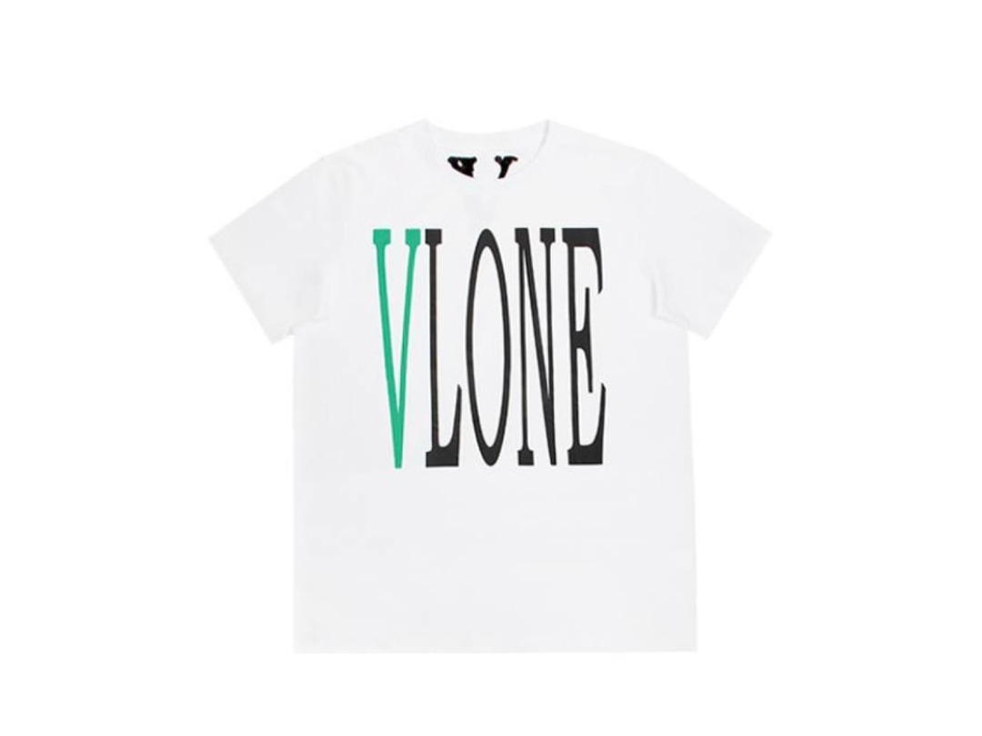 Vlone Vlone Logo T-shirt Green-White